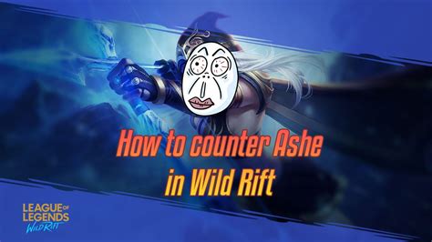 ashe coutners|ashe counter wildrift.